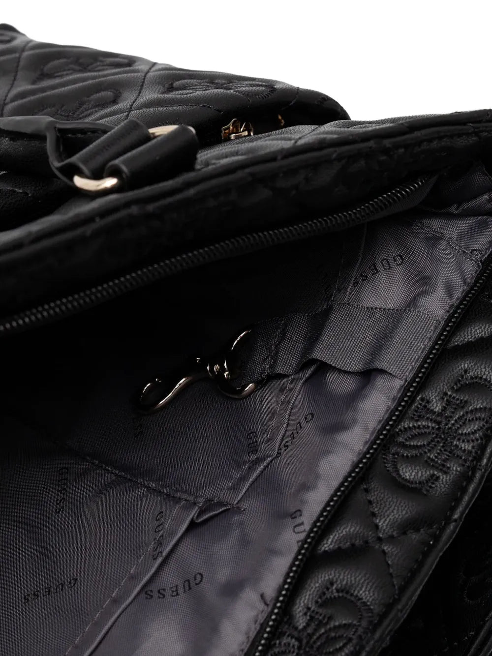 GUESS USAquilted embossed tote bag