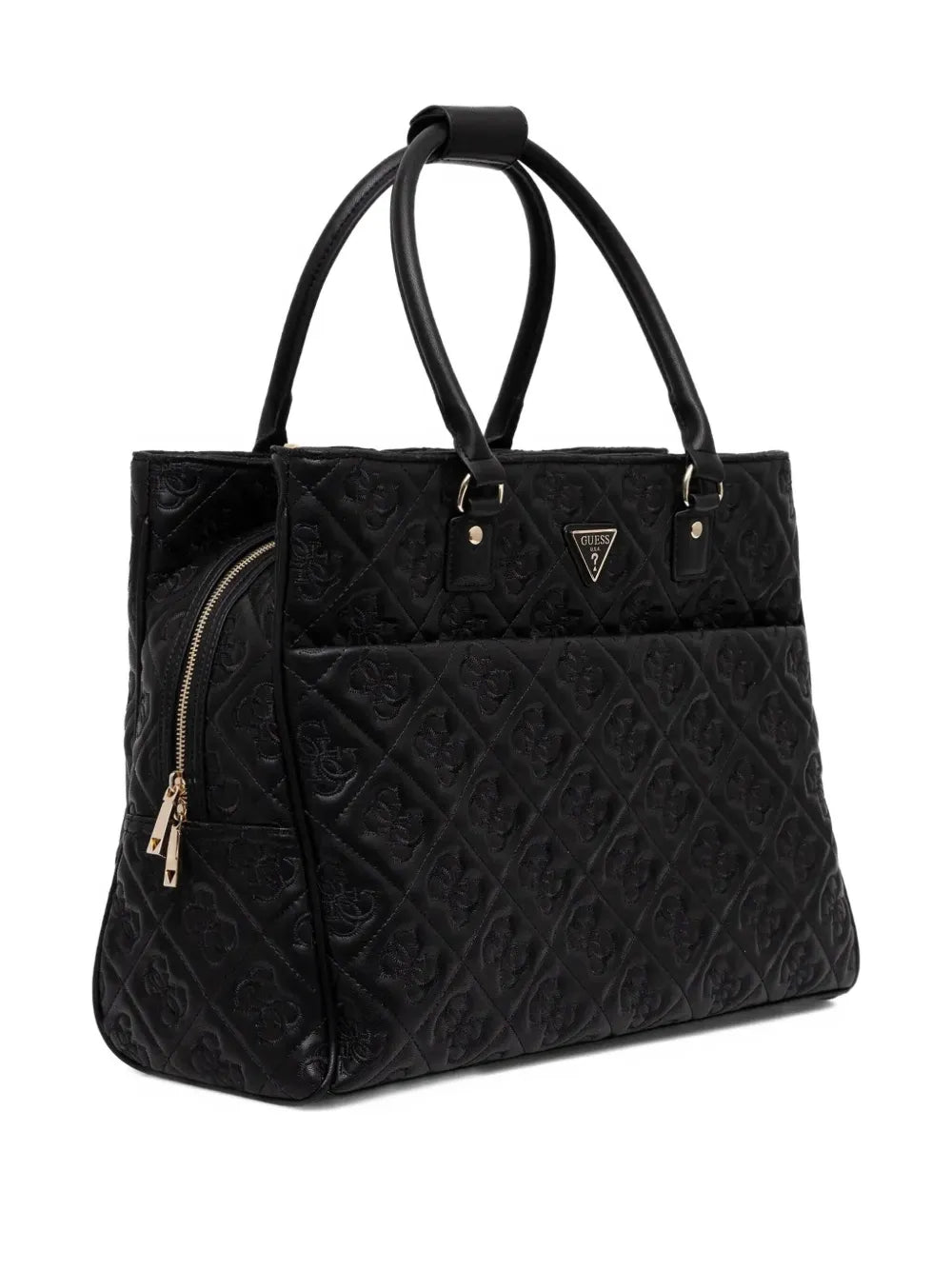 GUESS USAquilted embossed tote bag