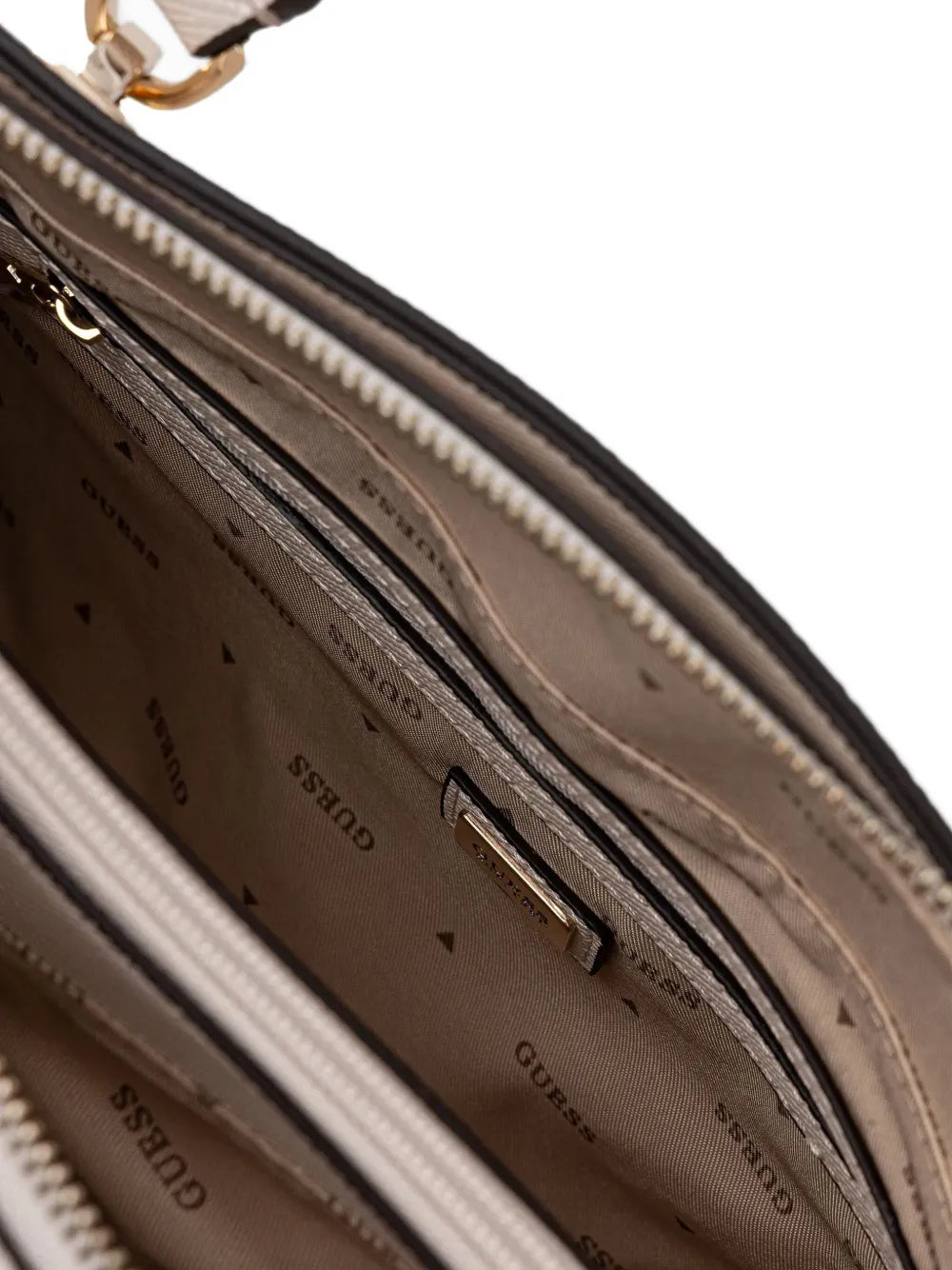 GUESS USAdouble-zip top-handles tote bag