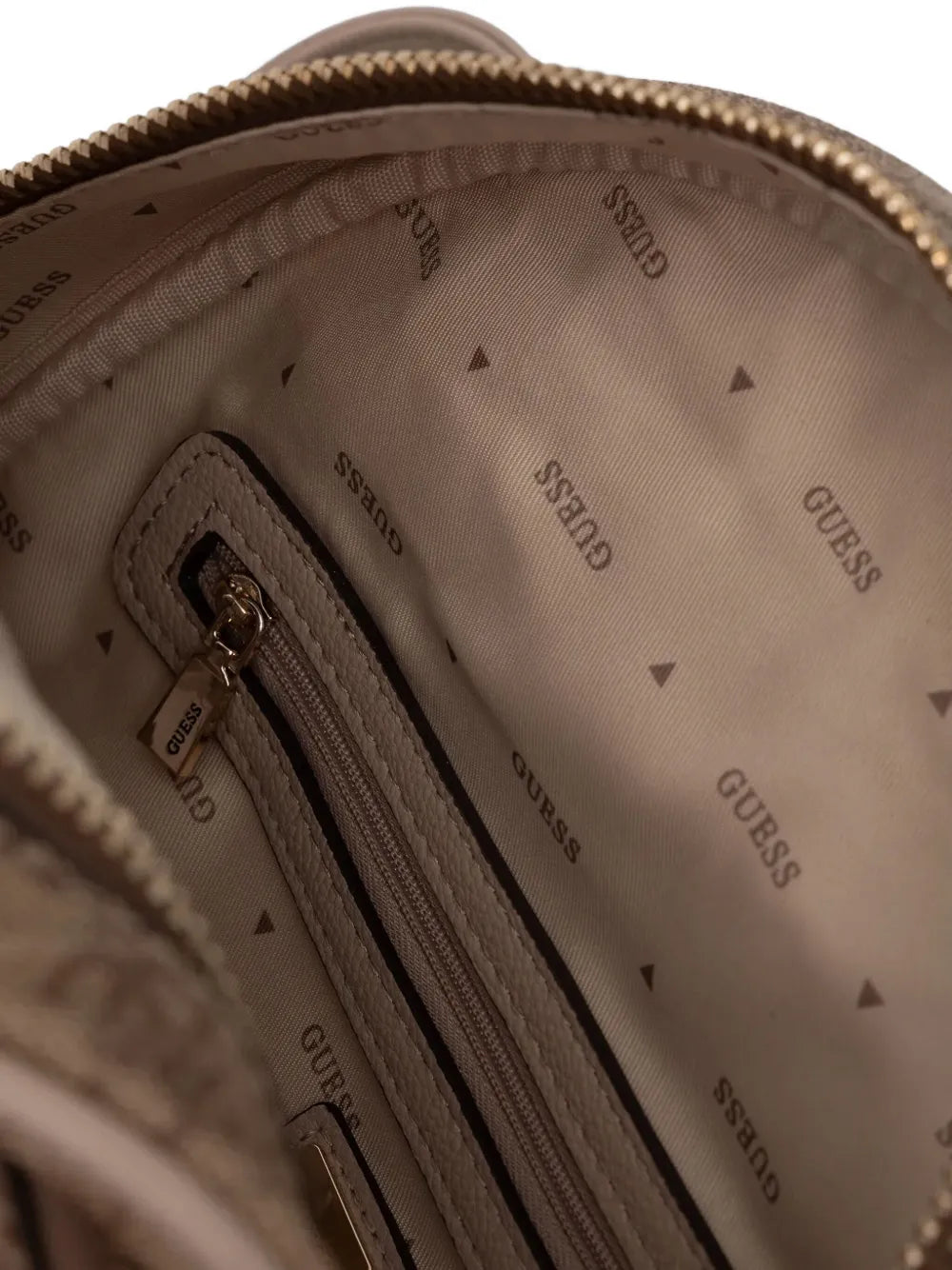 GUESS USAmonogram-pattern zip-around backpack