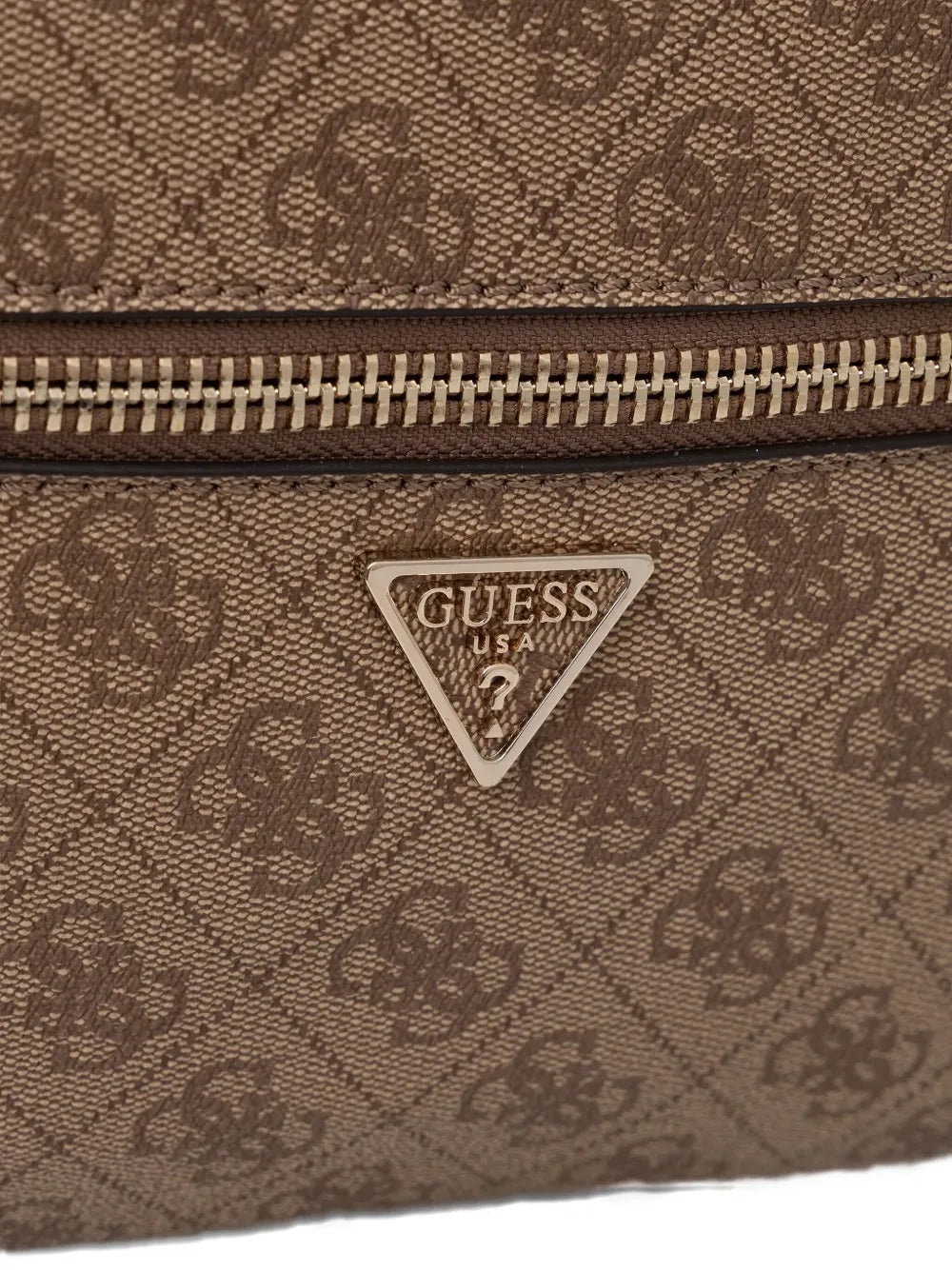 GUESS USAmonogram-pattern zip-around backpack