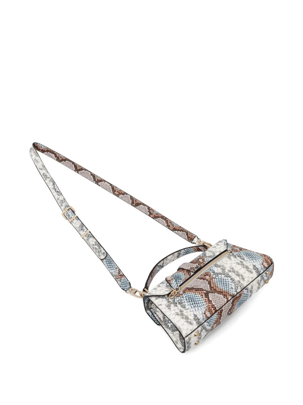 GUESS USAQueensland snakeskin-effect tote bag