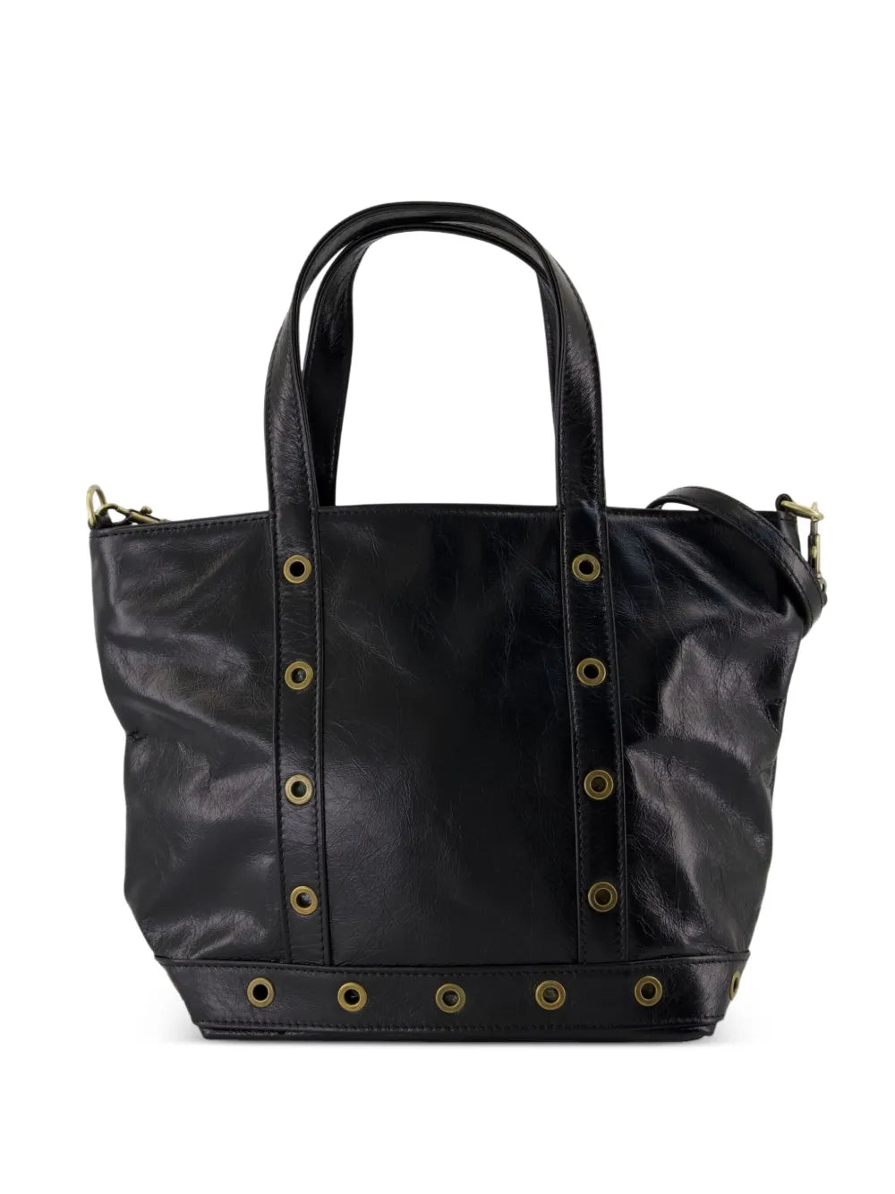 Vanessa Brunosmall eyelet-detail tote bag