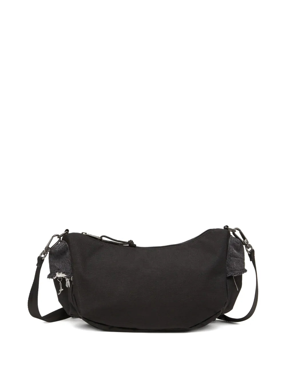 Dieselx Eastpak frayed denim shoulder bag
