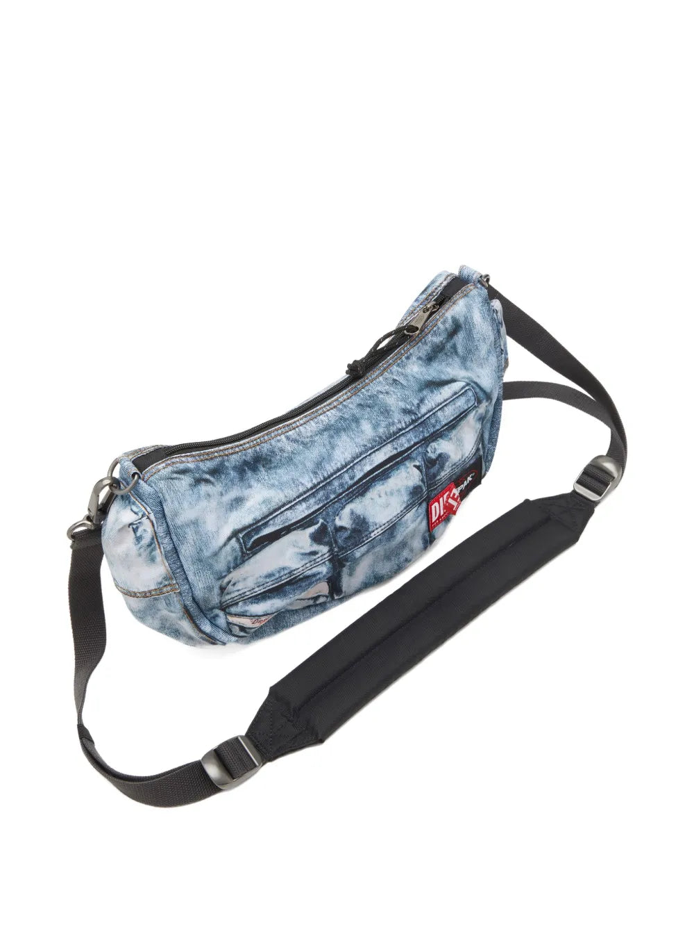 Dieselx Eastpak Trompe-L'oeil denim shoulder bag