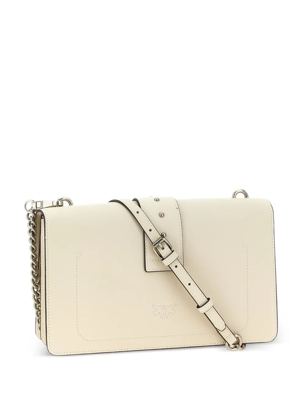 PINKObird-embellished flap cross body bag