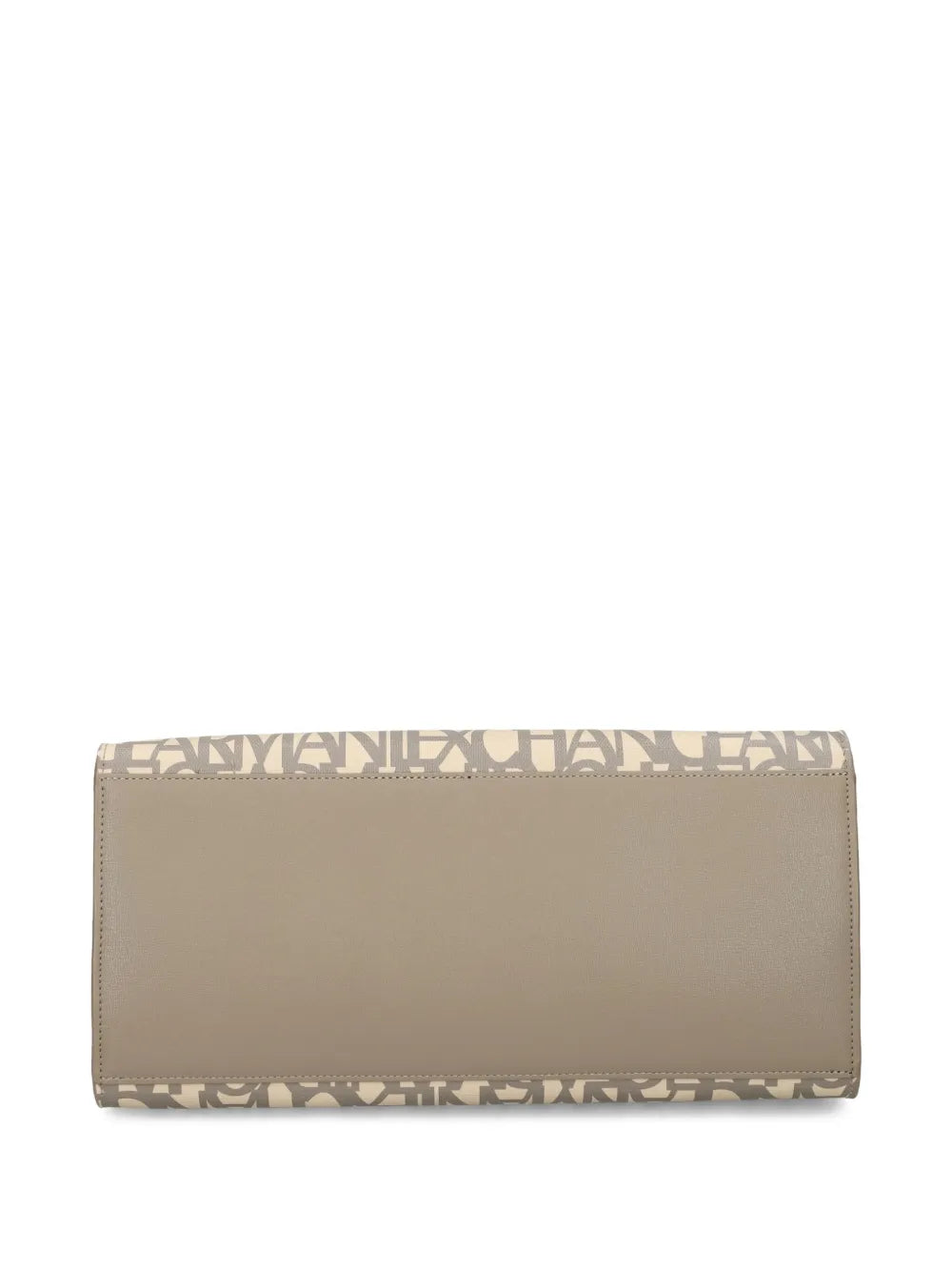 Armani Exchangelogo-plaque buckle tote bag