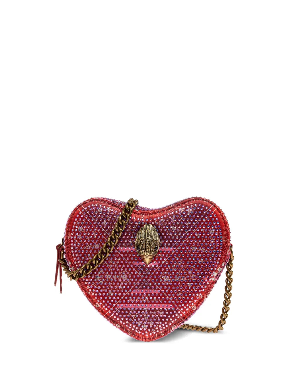 Kurt Geiger LondonKensington Heart heart-shaped crystal-embellished tote bag