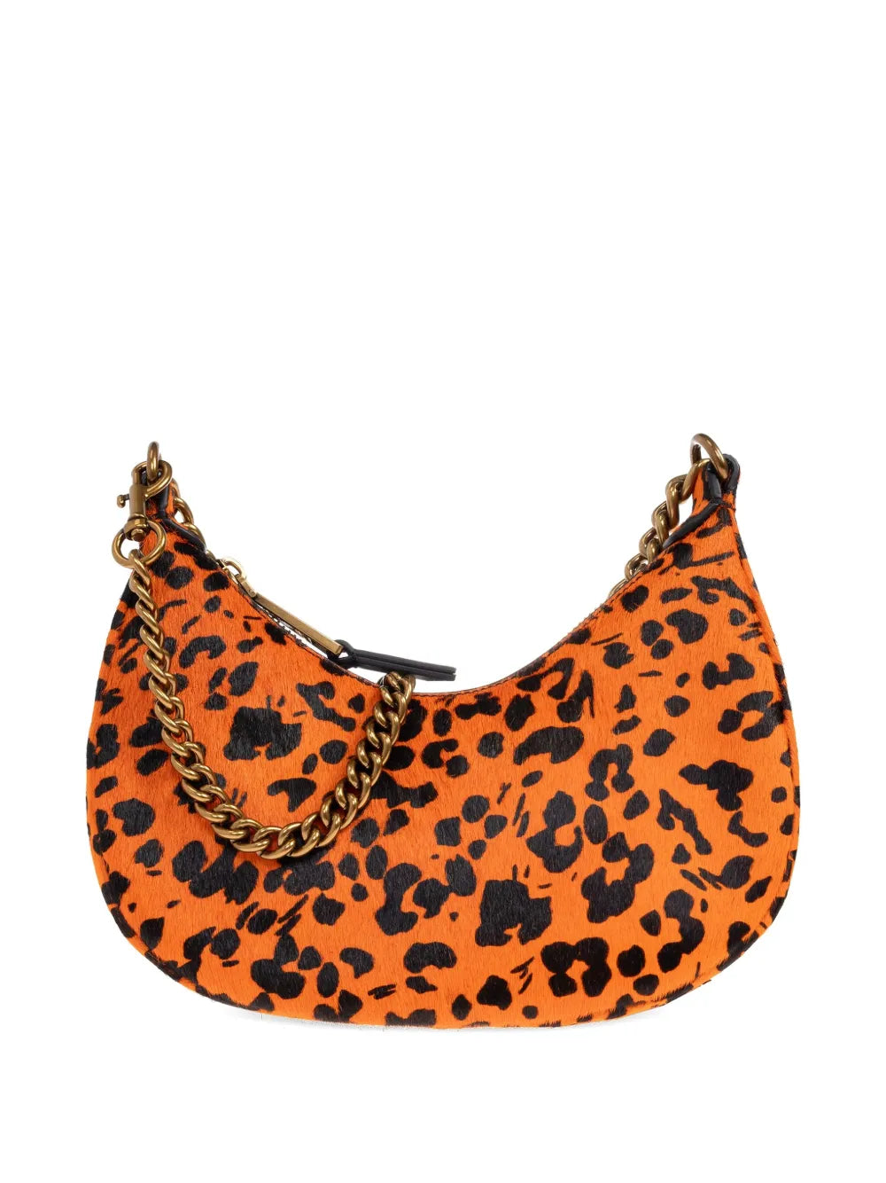 Kurt Geiger Londonsmall Chelsea chain-embellished leopard-print shoulder bag