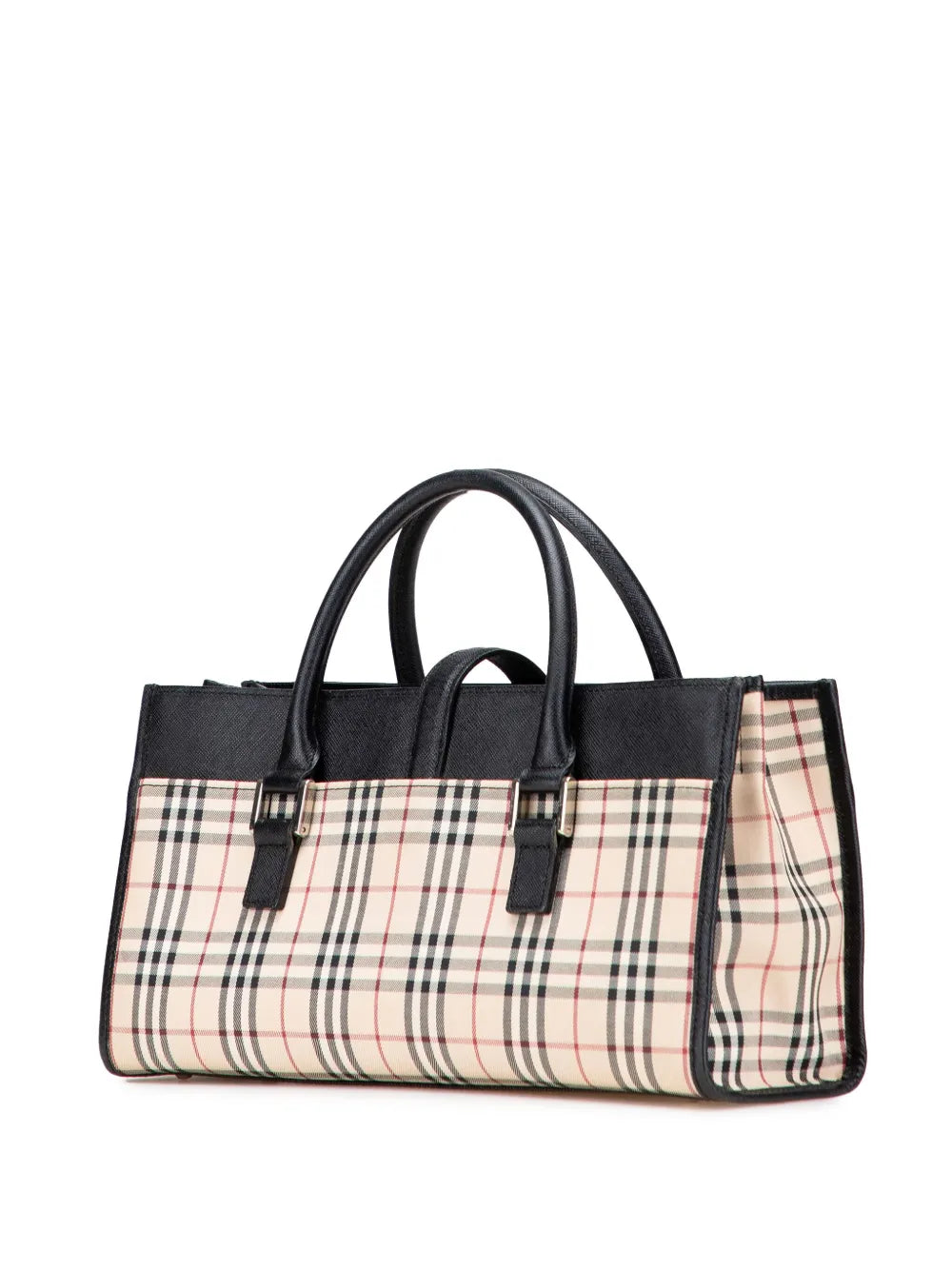 Pre-OwnedBurberry Pre-Owned2000-2017 House Check Canvas handbag