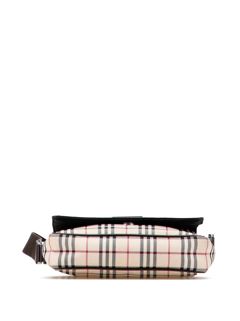 Pre-OwnedBurberry Pre-Owned2000-2017 House Check Canvas Flap crossbody bag