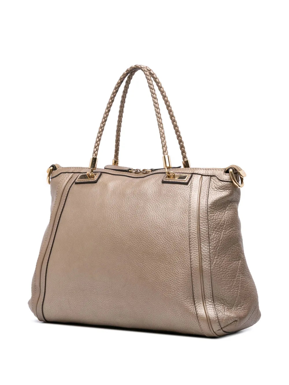 Pre-OwnedGucci Pre-Owned2016-2025 Large Leather Bella Tote satchel