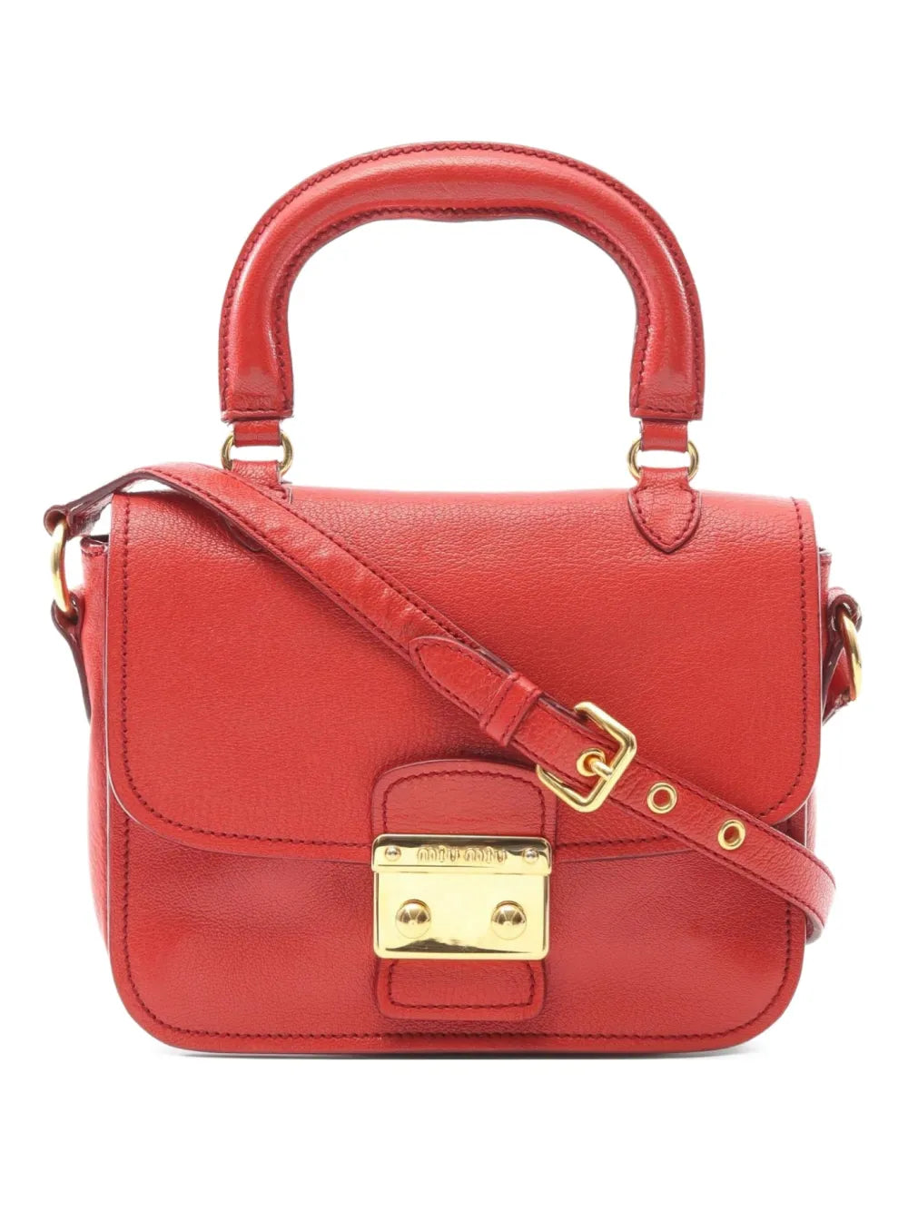 Pre-OwnedMiu Miu Pre-Owned2000s Madras shoulder bag