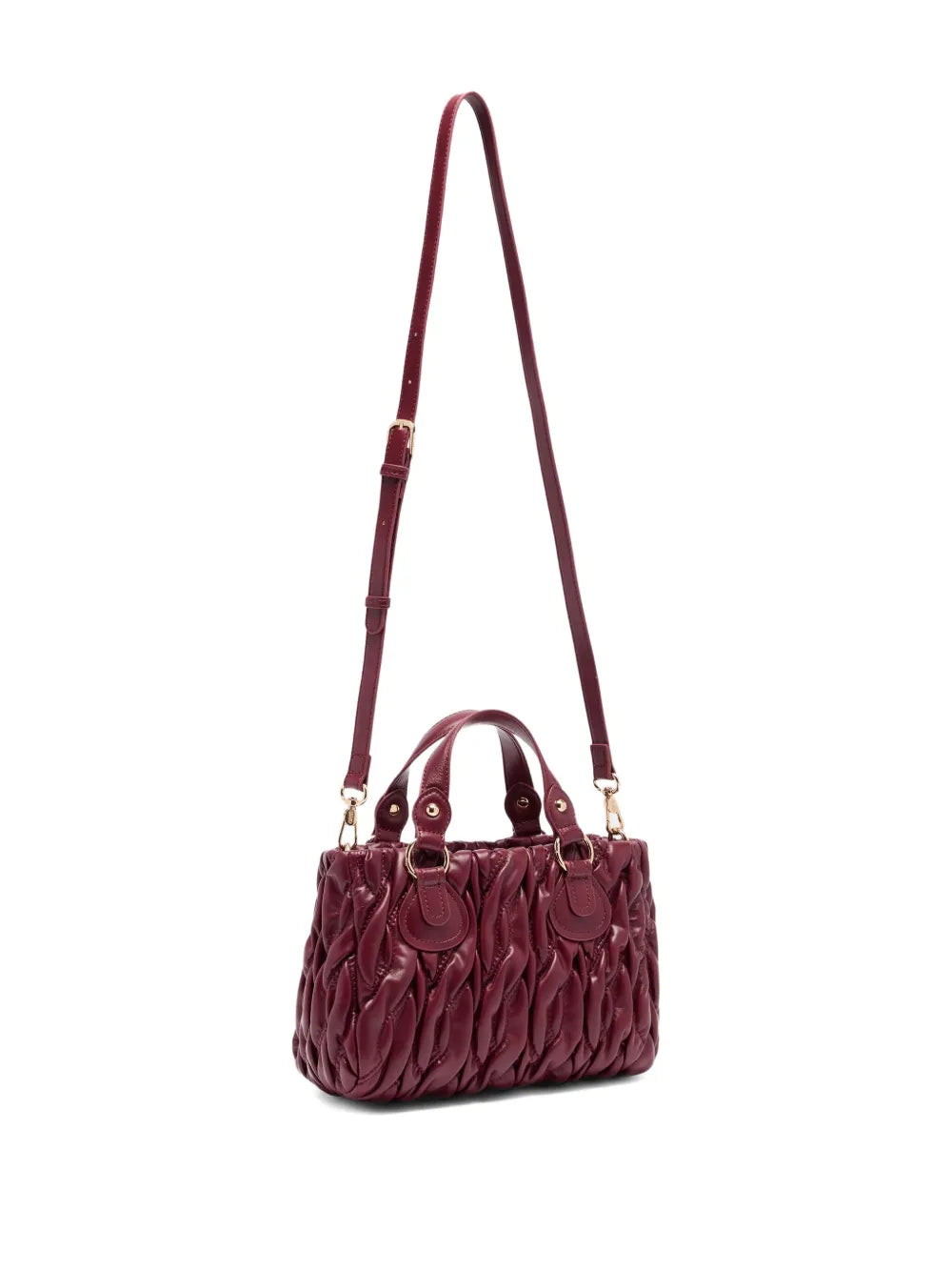 LIU JOlogo-plaque tote bag
