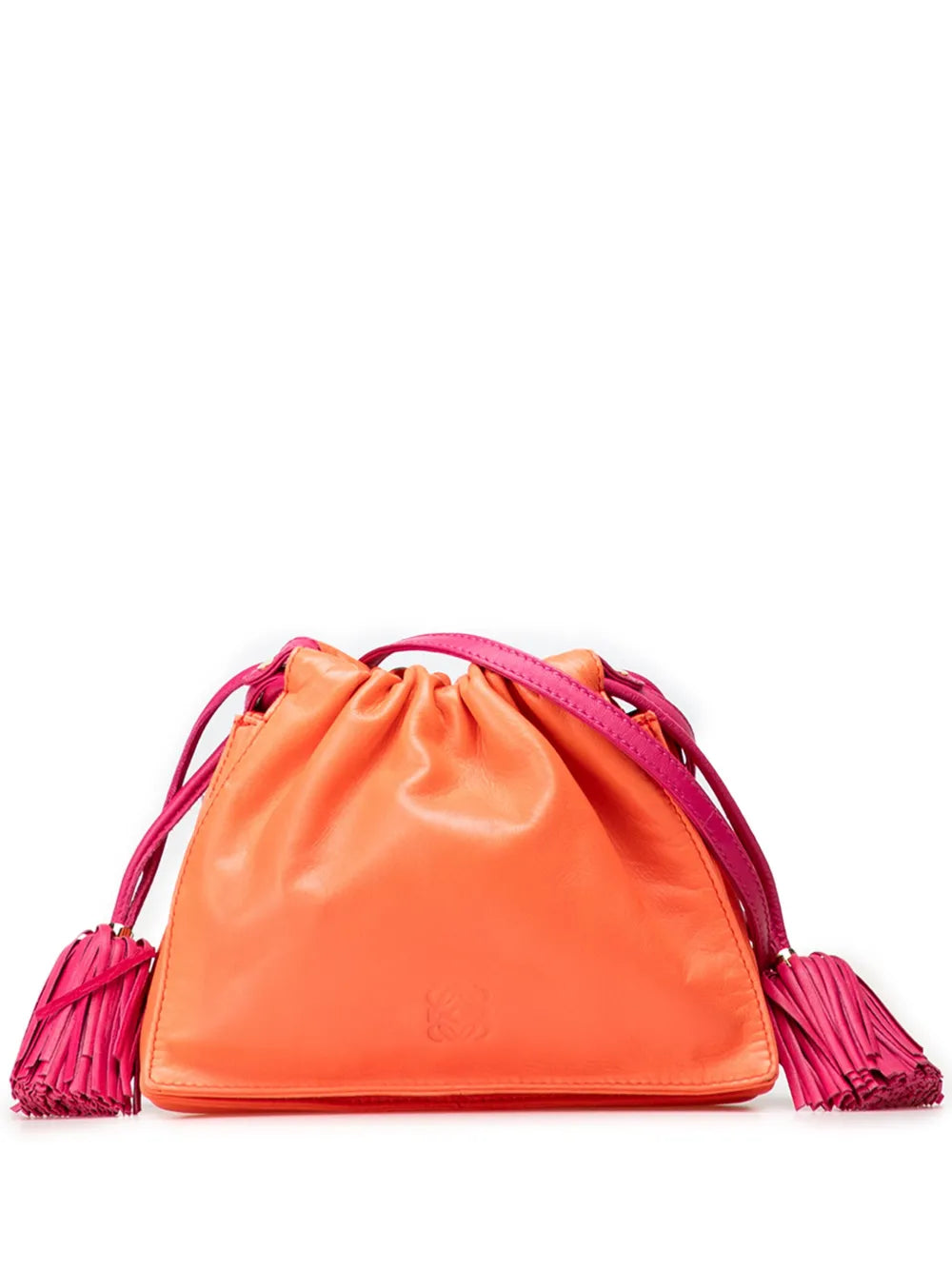 Pre-OwnedLoewe Pre-Owned2012 Mini Nappa Flamenco Tassel crossbody bag