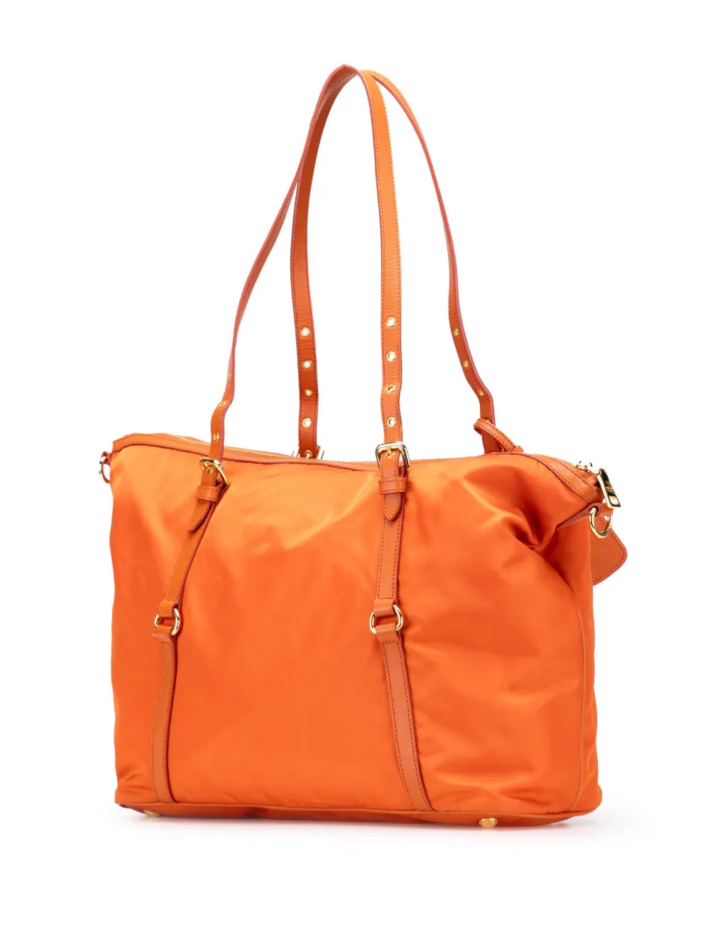 Pre-OwnedPrada Pre-Owned2013-2025 Saffiano Trimmed Tessuto satchel
