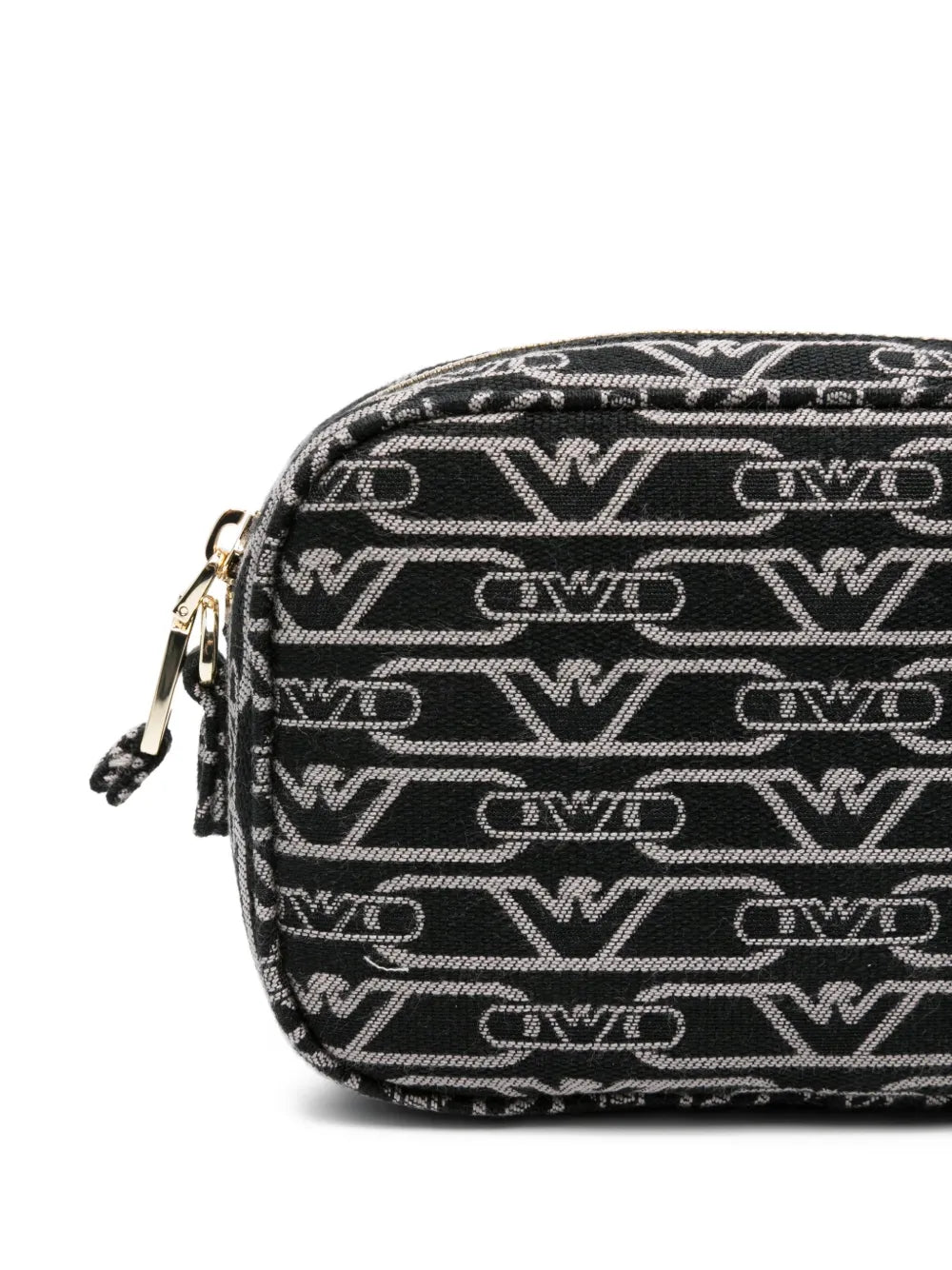 Emporio Armanilogo-monogram crossbody bag