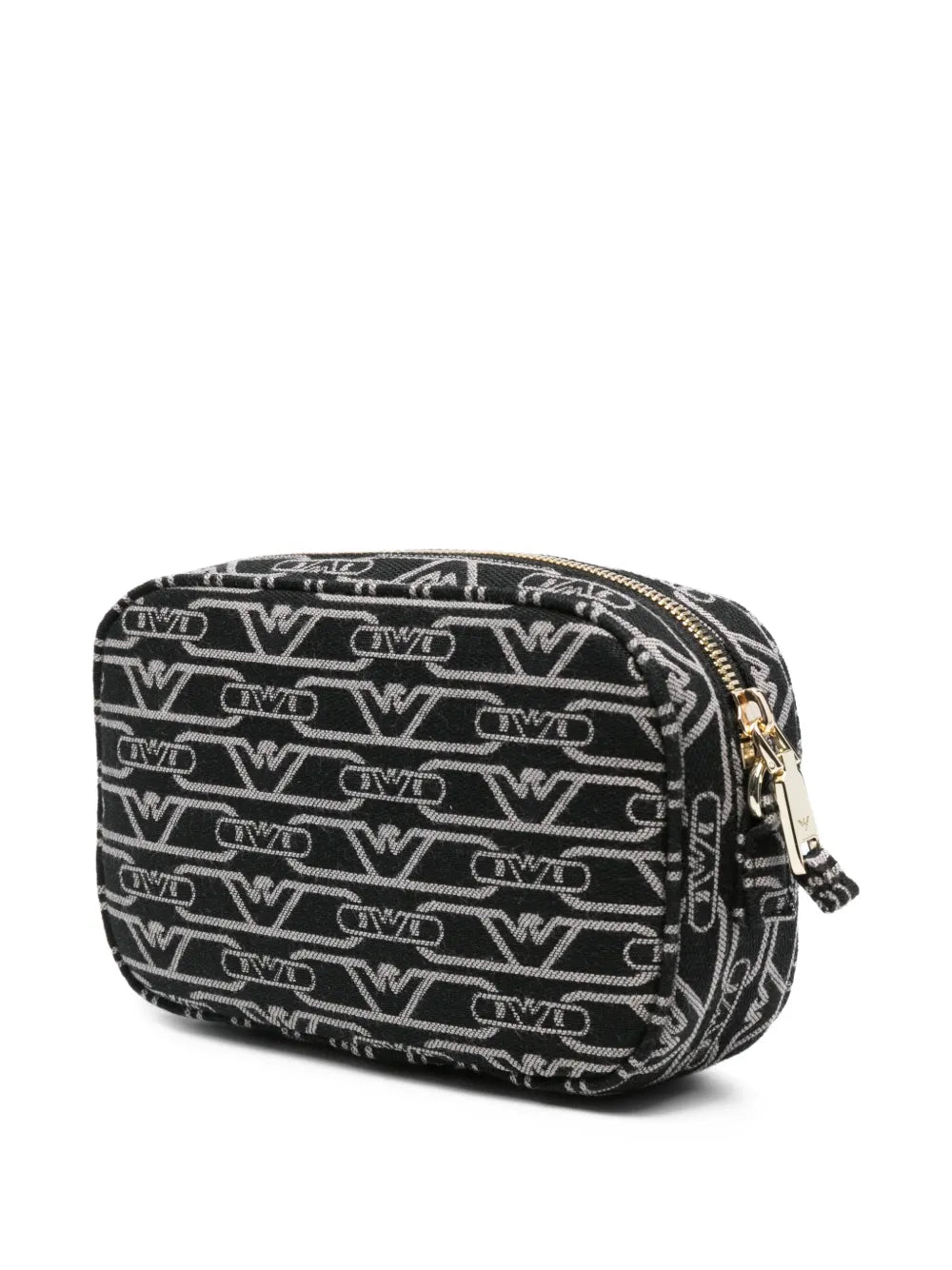 Emporio Armanilogo-monogram crossbody bag