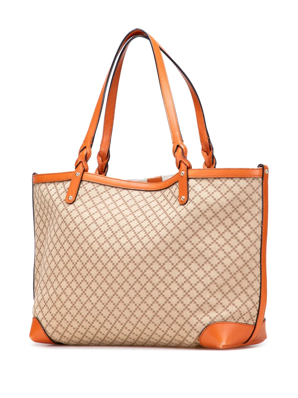 Pre-OwnedGucci Pre-Owned2000-2015 Medium Diamante Canvas Craft tote bag