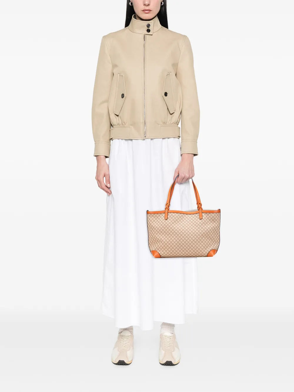 Pre-OwnedGucci Pre-Owned2000-2015 Medium Diamante Canvas Craft tote bag