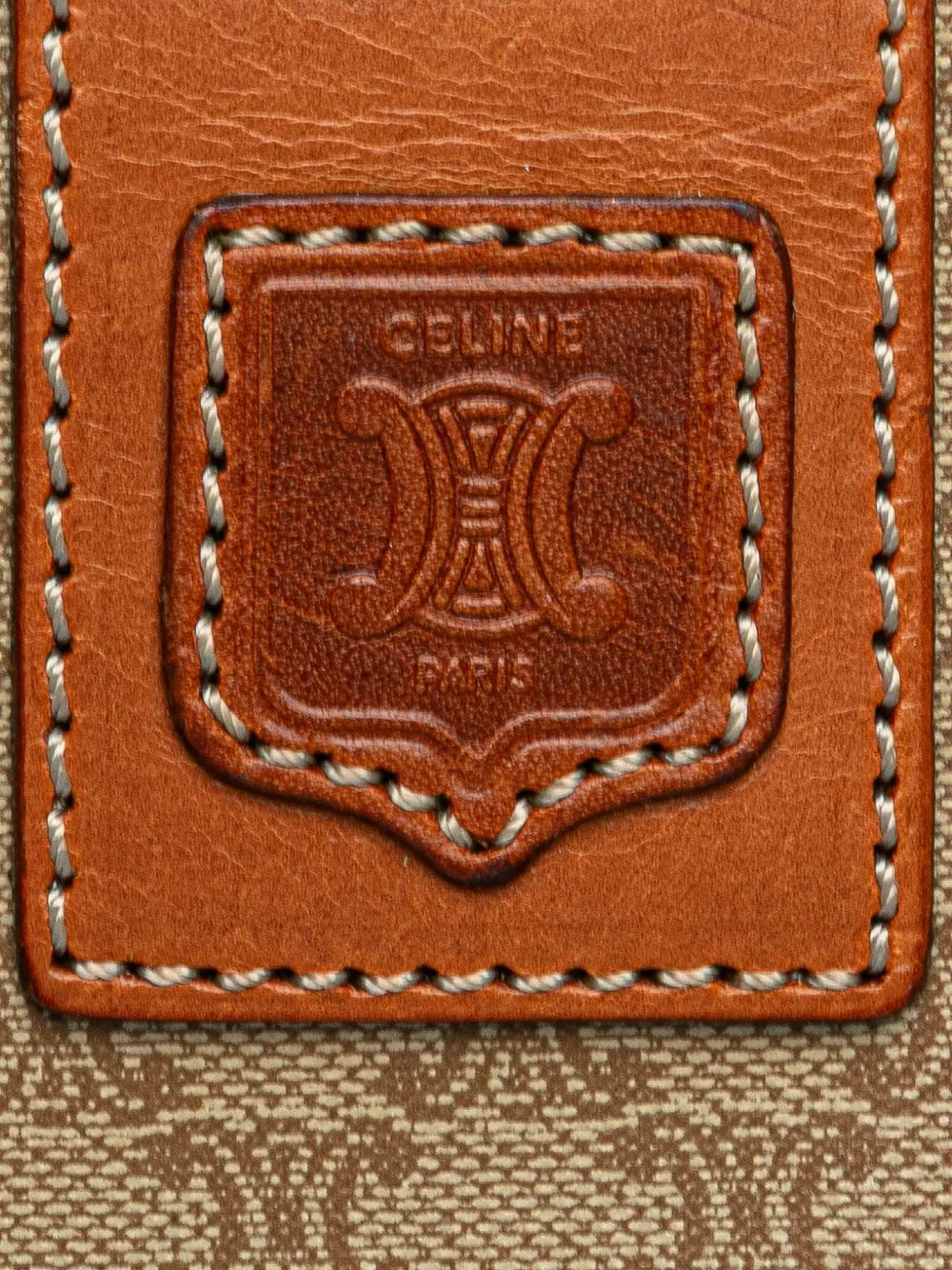 Pre-OwnedCeline Pre-Owned2009 Macadam Coated Canvas clutch bag