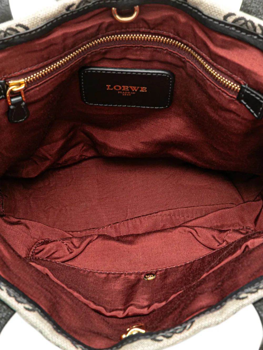 Pre-OwnedLoewe Pre-Owned2009 Anagram Canvas tote bag