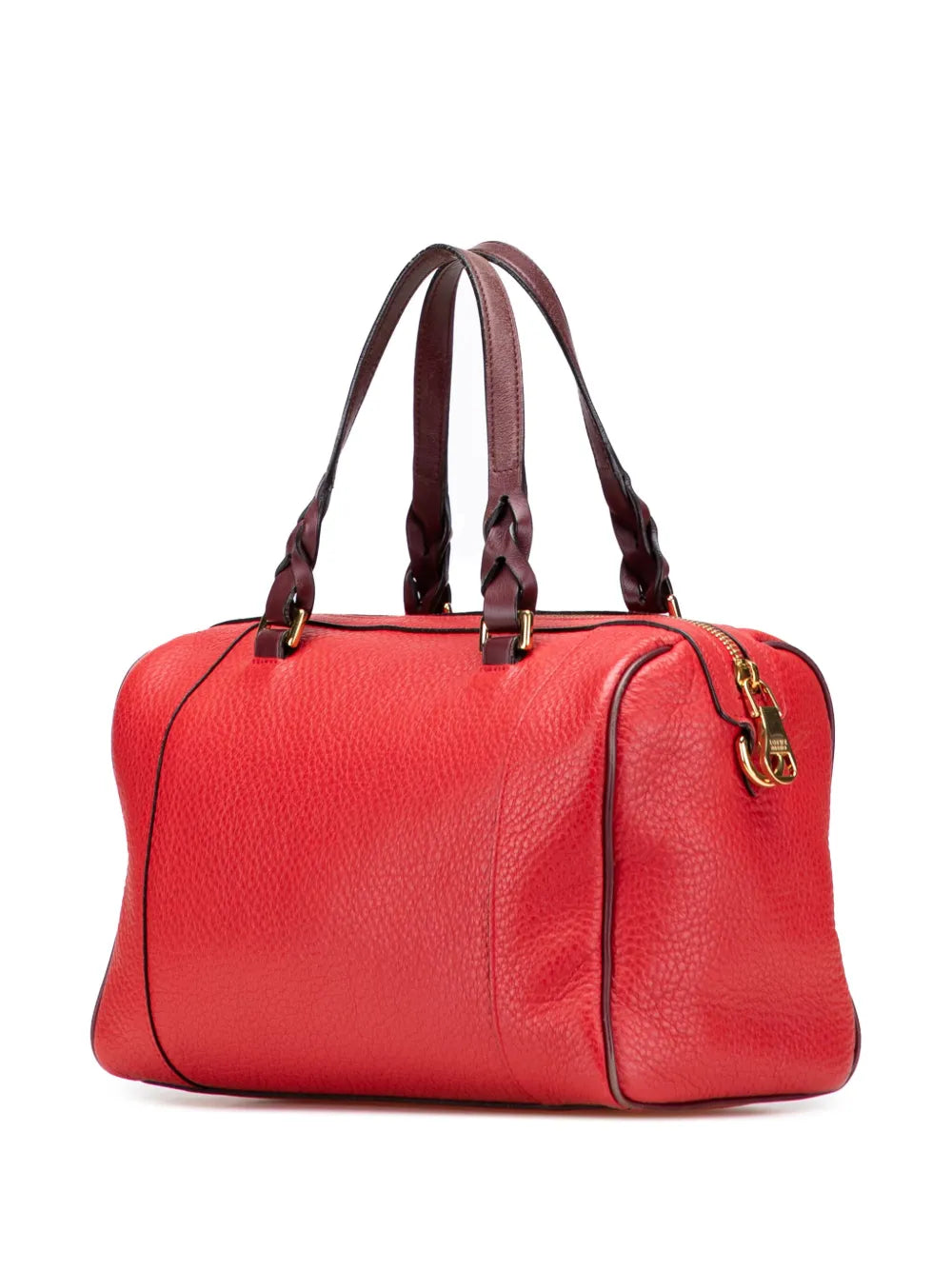 Pre-OwnedLoewe Pre-Owned2012 Leather Fusta 25 satchel