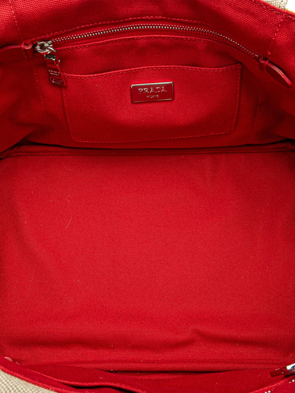 Pre-OwnedPrada Pre-Owned2013-2025 Canvas Canapa Mistolino tote bag