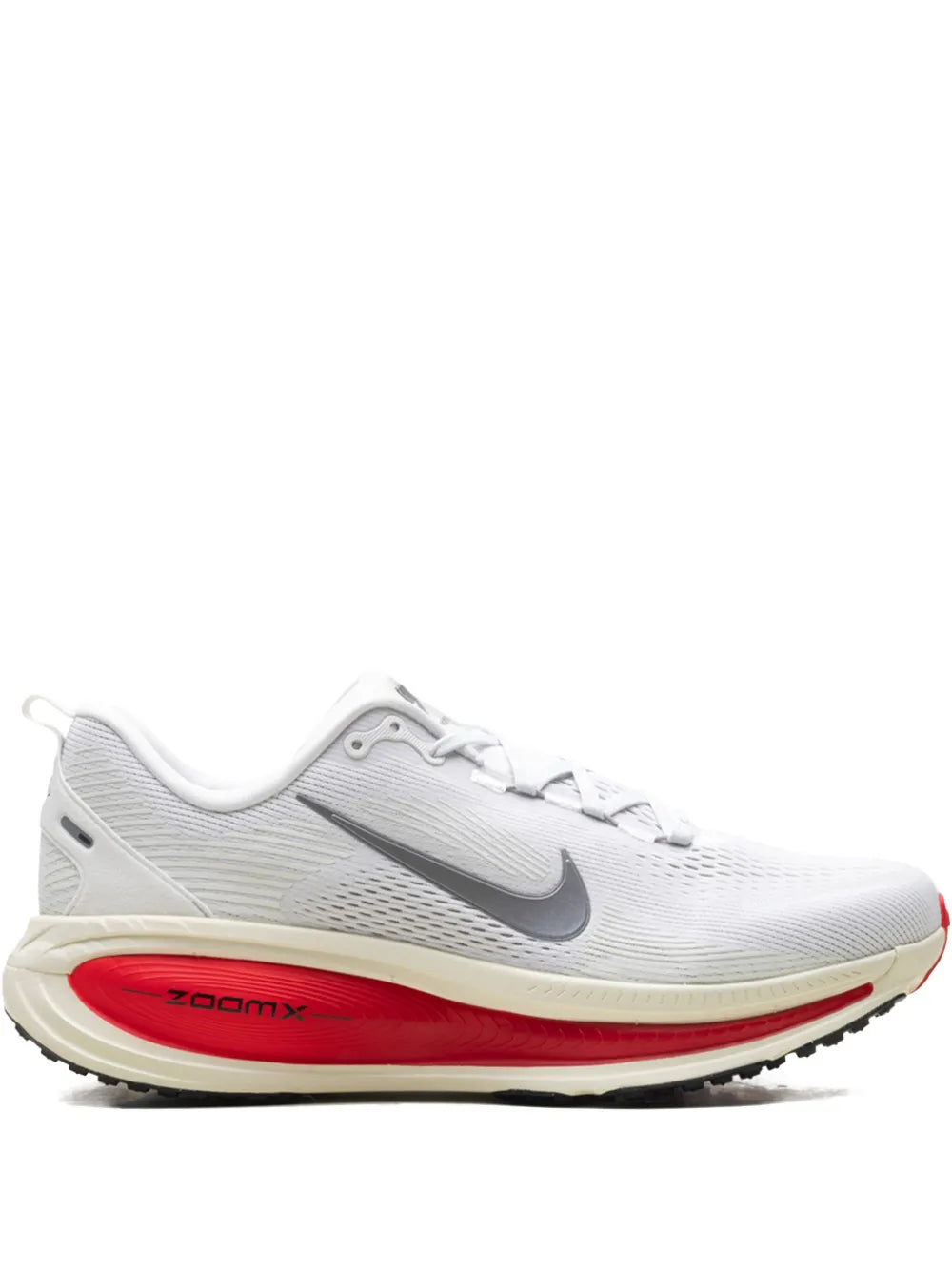 Nike Vomero 18 Platinum Tint Siren Red Light Smoke Grey Metallic Pewter Sneakers
