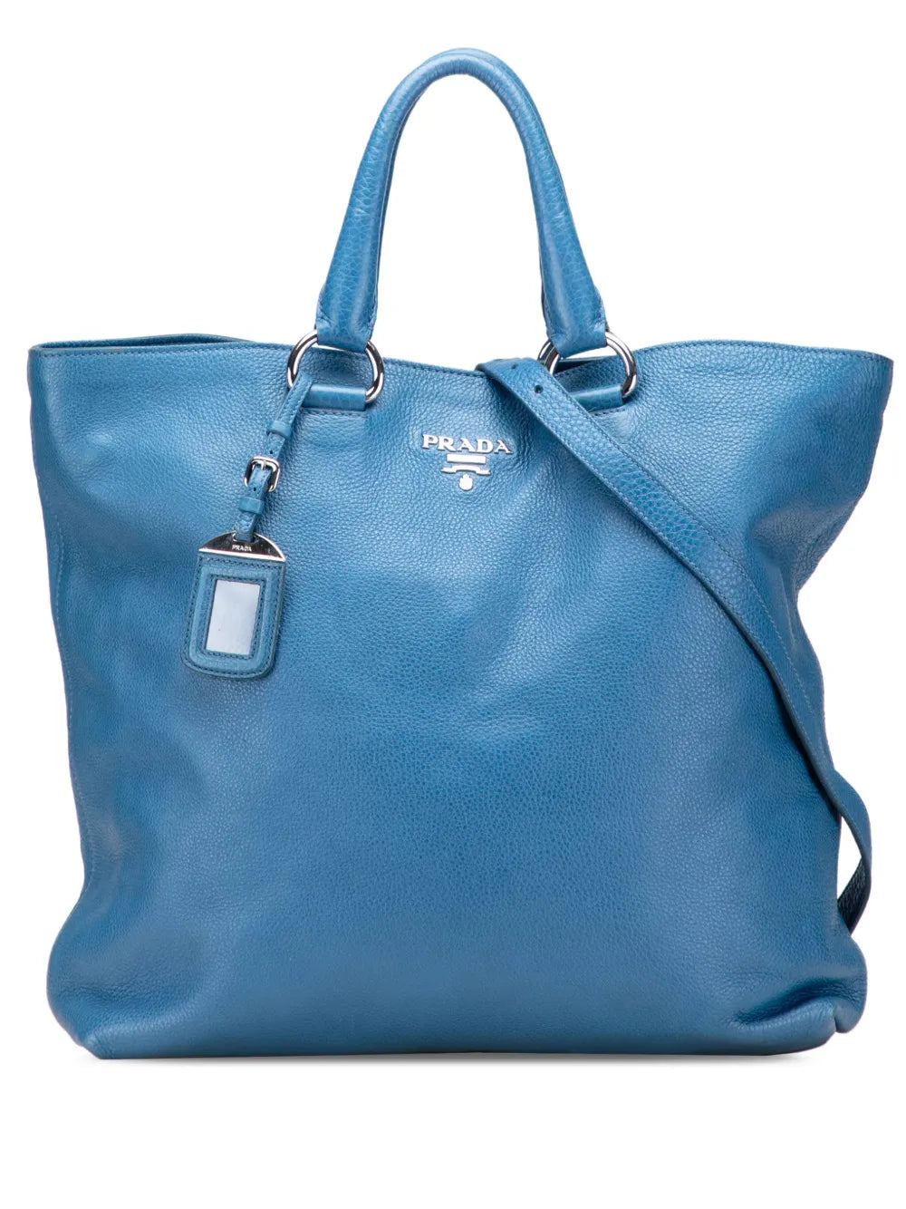 Pre-OwnedPrada Pre-Owned2010-2025 Vitello Daino Open Convertible Tote satchel