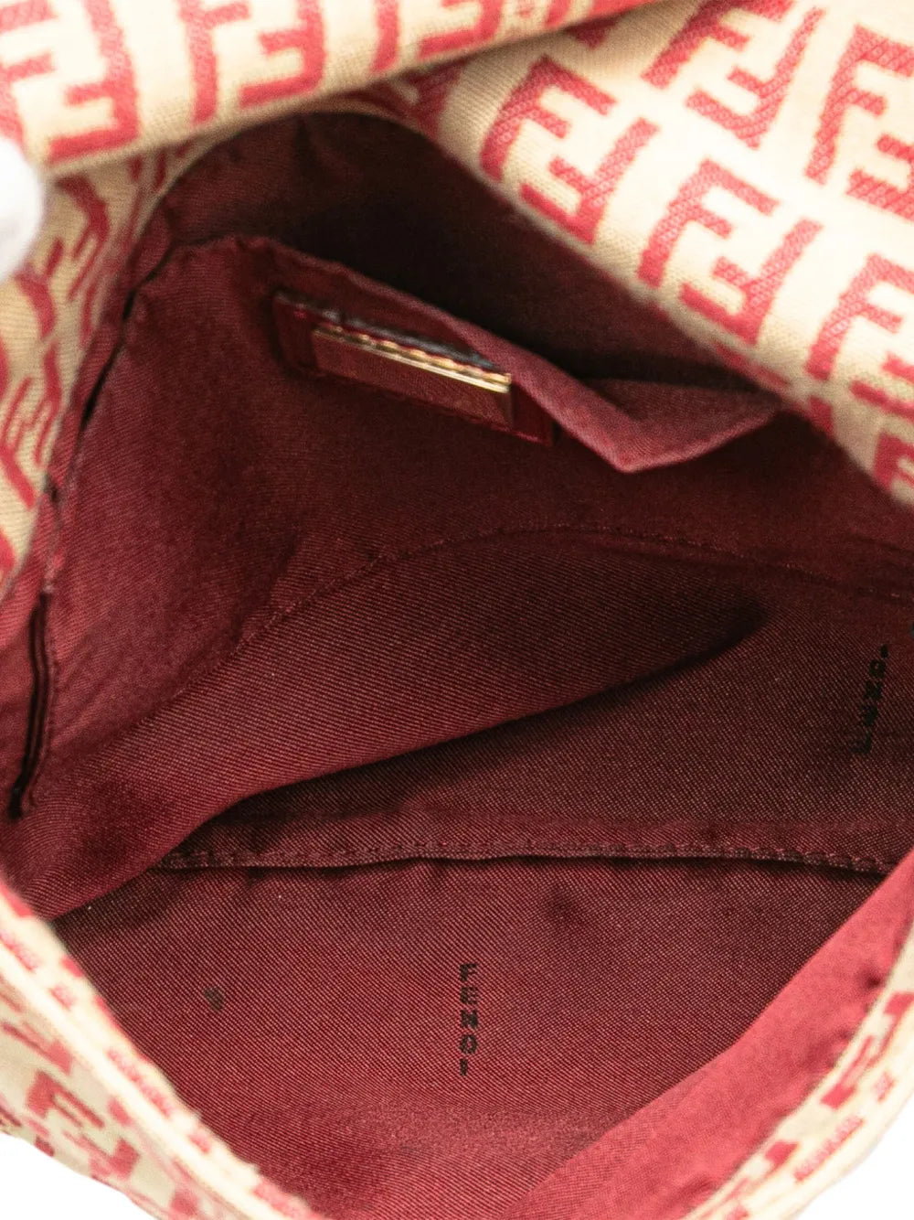 Pre-OwnedFendi Pre-Owned2000-2010 Zucchino Canvas Flap crossbody bag
