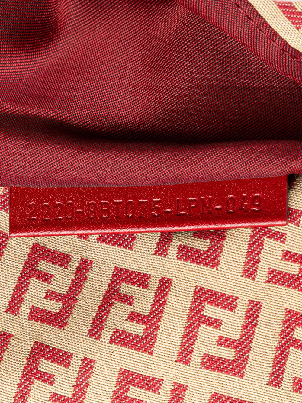 Pre-OwnedFendi Pre-Owned2000-2010 Zucchino Canvas Flap crossbody bag