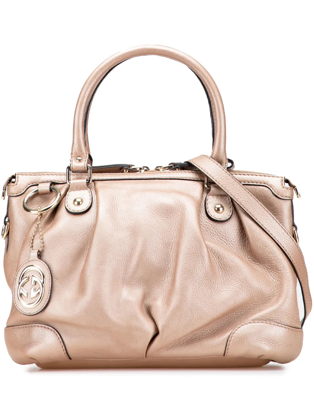 Pre-OwnedGucci Pre-Owned2016-2025 Calfskin Sukey satchel