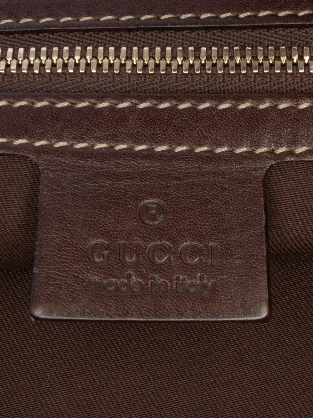 Pre-OwnedGucci Pre-Owned2000-2015 Canvas Bamboo Horsebit Print hobo bag