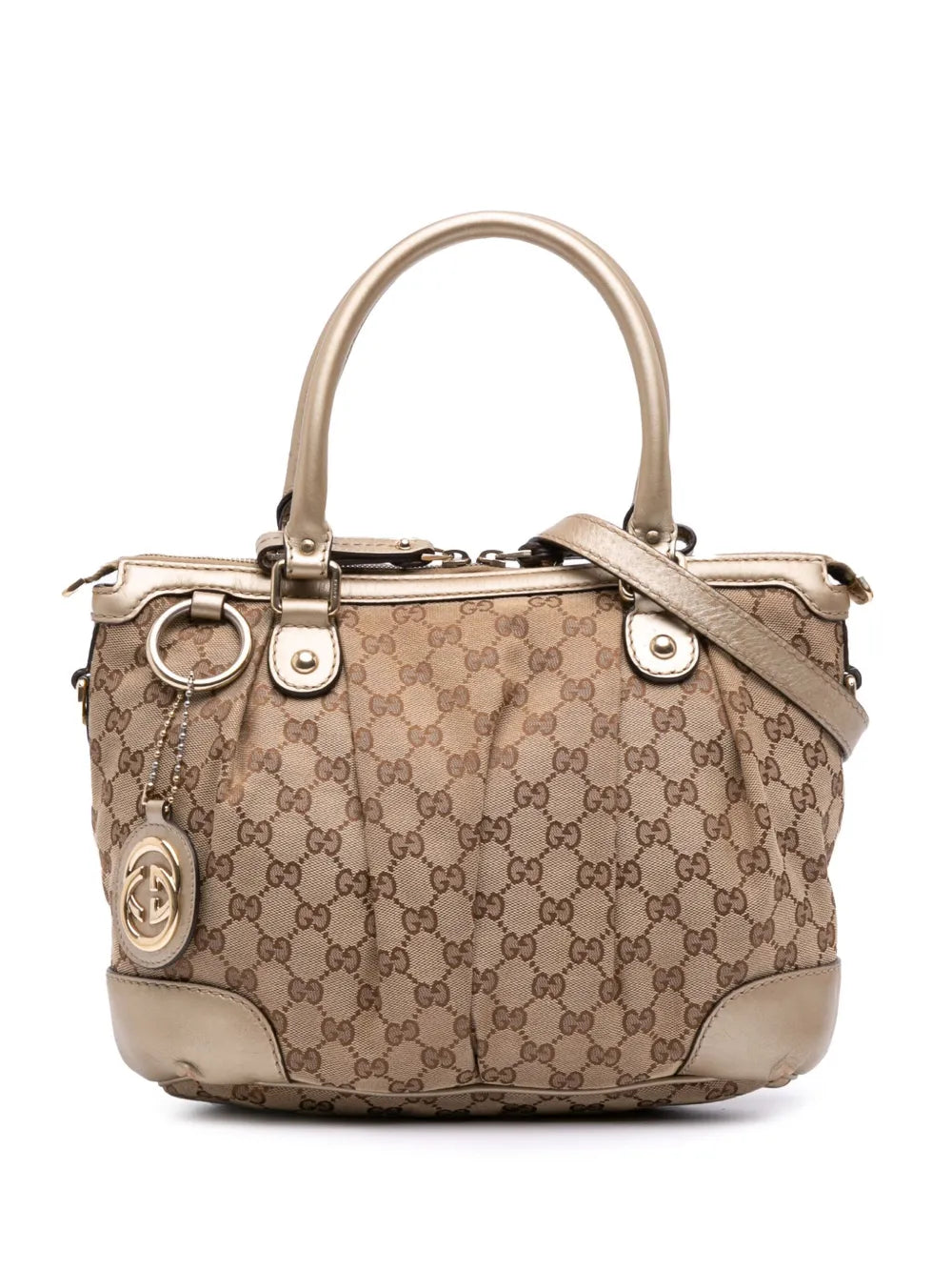 Pre-OwnedGucci Pre-Owned2016-2025 GG Canvas Sukey satchel
