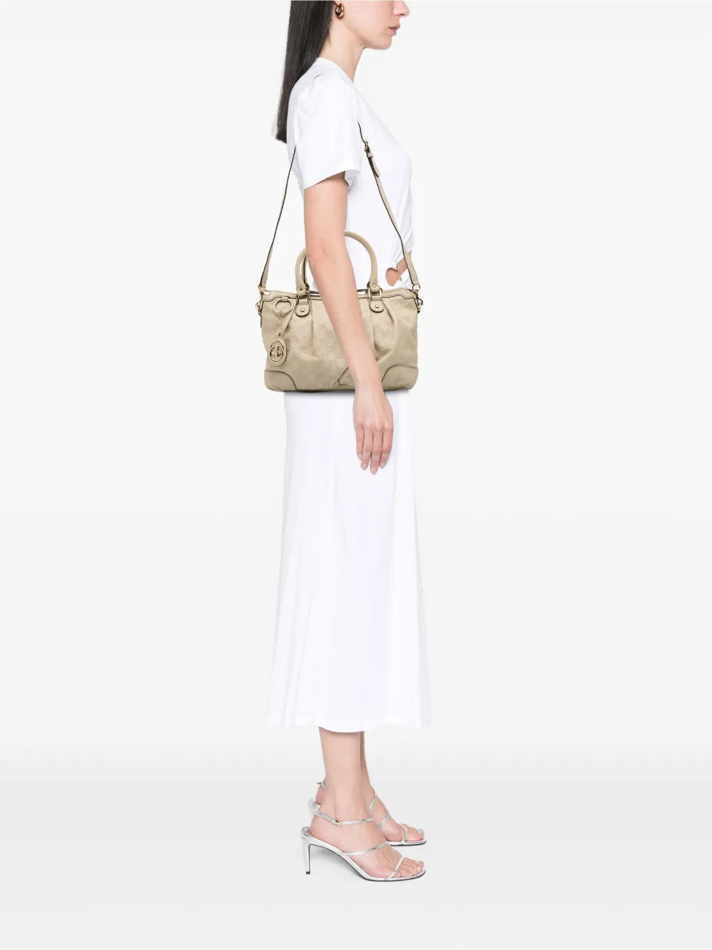 Pre-OwnedGucci Pre-Owned2016-2025 Guccissima Sukey satchel