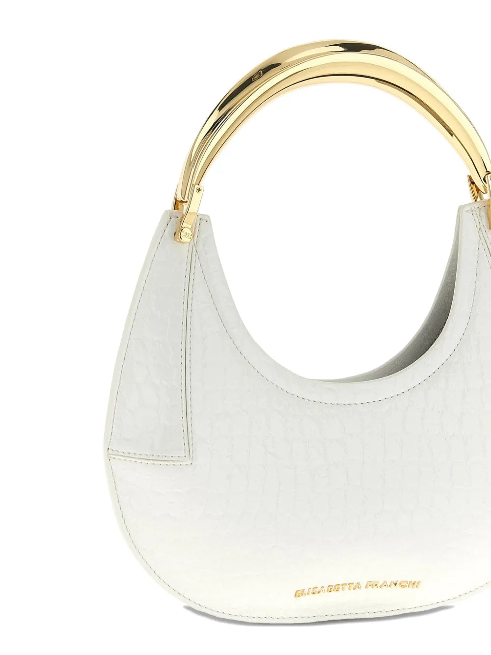Elisabetta Franchilogo-plaque shoulder bag