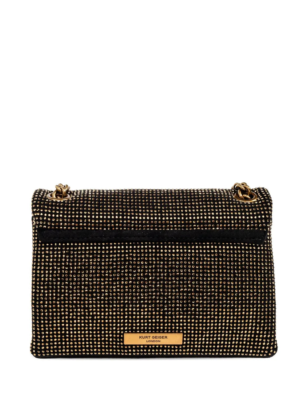 Kurt Geiger Londonmini Kensington crystal-embellished tote bag