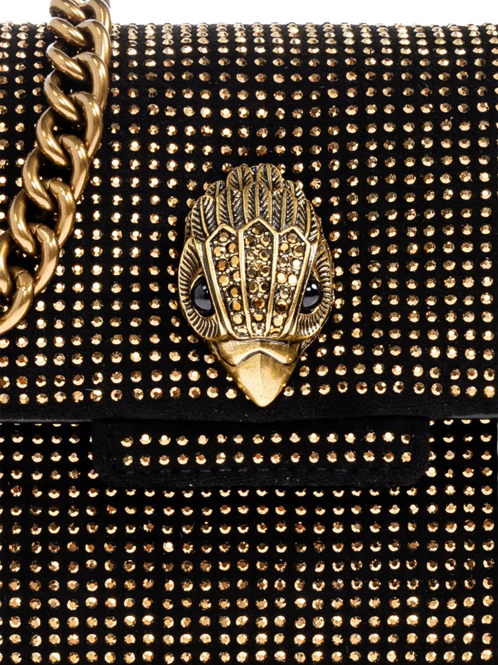 Kurt Geiger Londonmini Kensington crystal-embellished tote bag