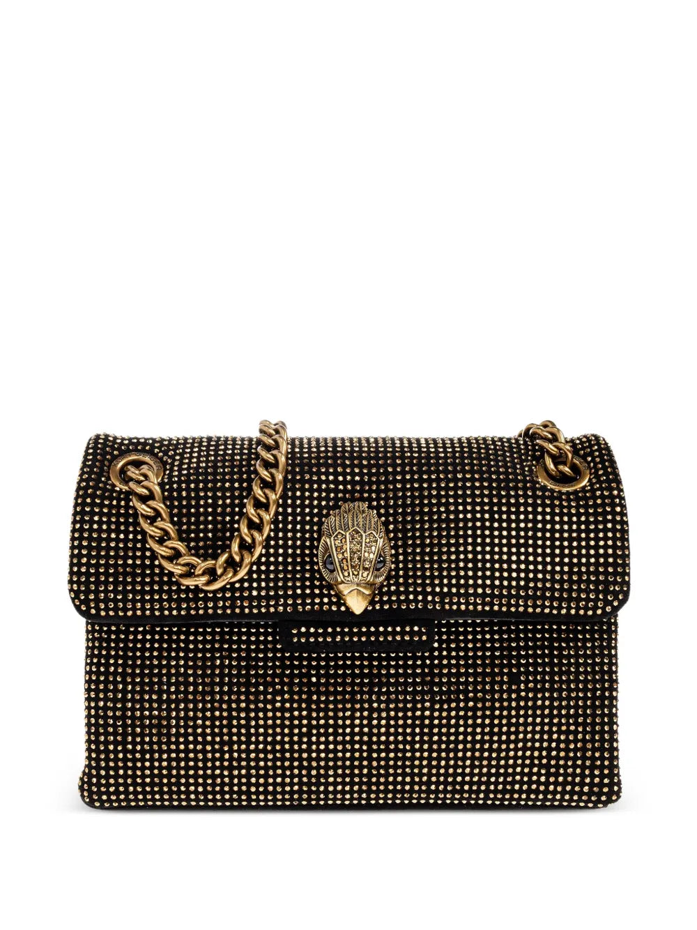 Kurt Geiger Londonmini Kensington crystal-embellished tote bag