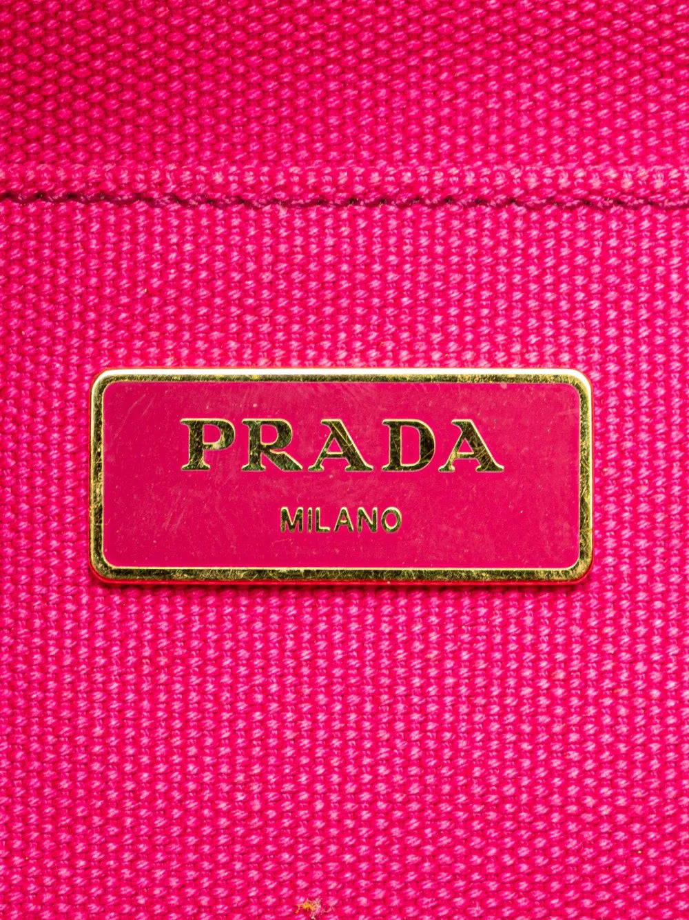 Pre-OwnedPrada Pre-Owned2013-2025 Small Canvas Canapa Logo satchel
