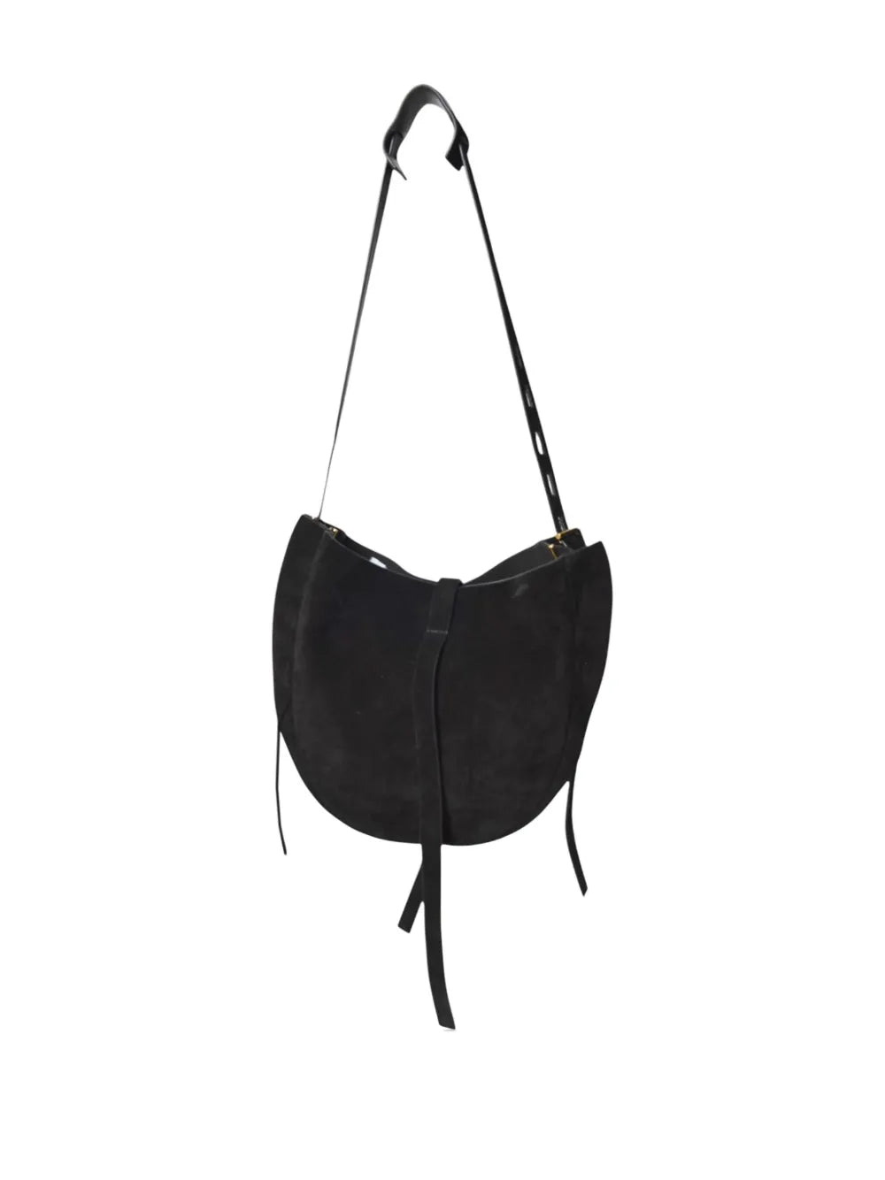 MINO BOSSIsmall Lizzie suede shoulder bag