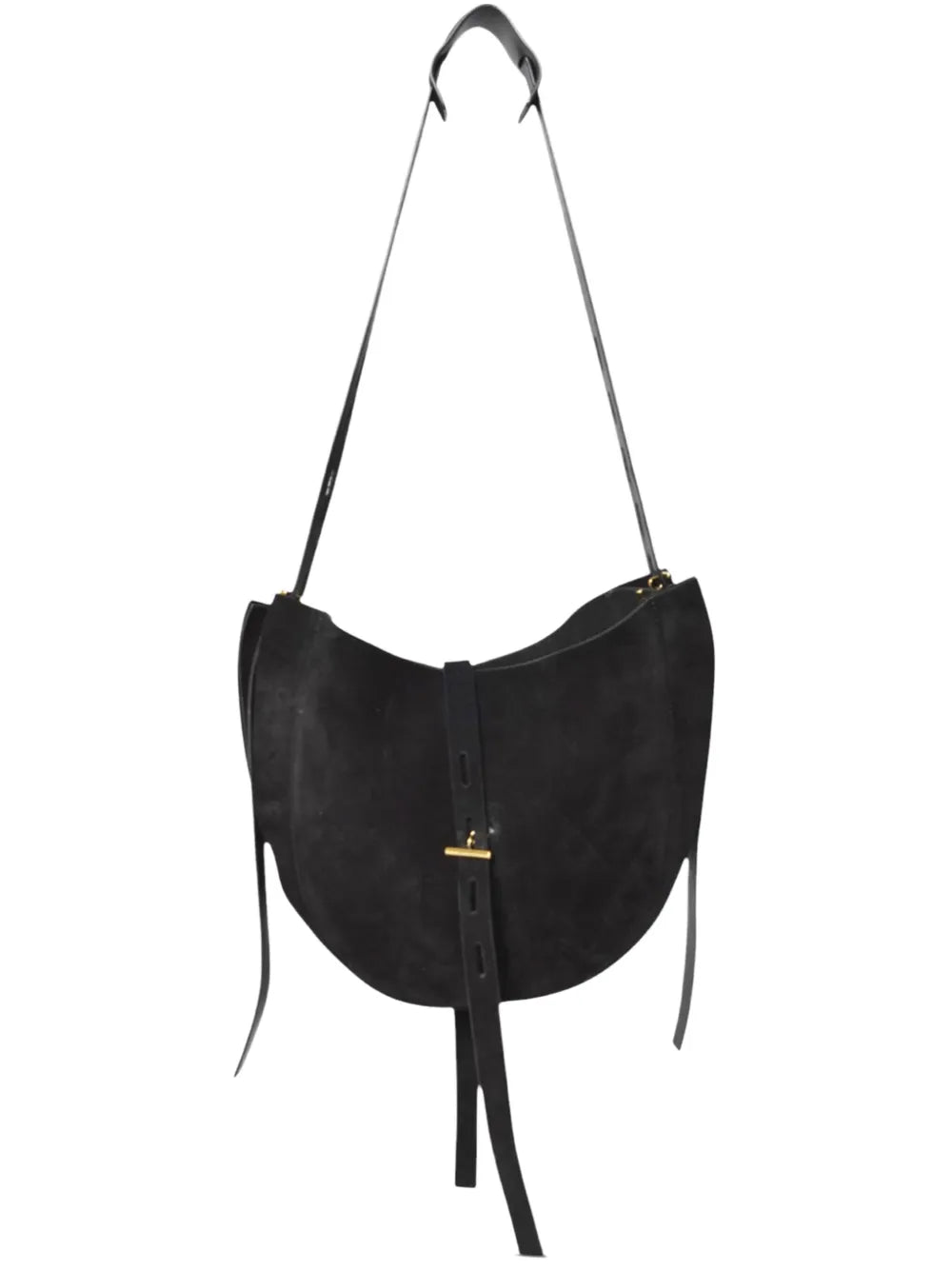 MINO BOSSIsmall Lizzie suede shoulder bag