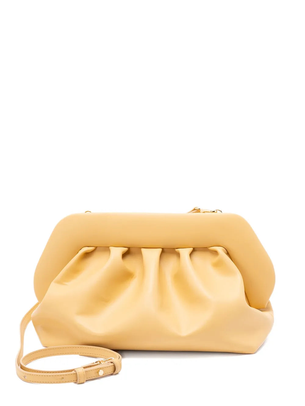 Themoirios gathered clutch bag