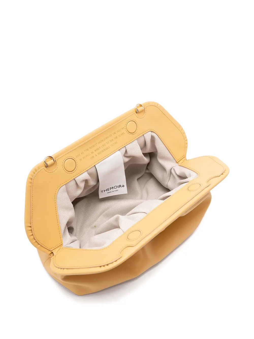 Themoirios gathered clutch bag