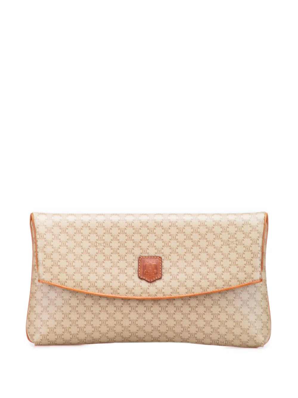 Pre-OwnedCeline Pre-Owned1990 Macadam Coated Canvas clutch bag