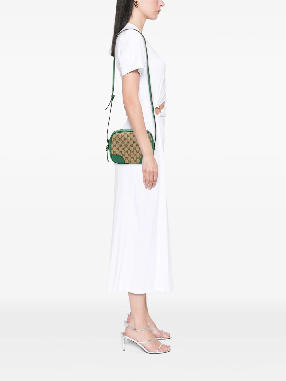 Pre-OwnedGucci Pre-Owned2016-2025 GG Canvas Bree crossbody bag