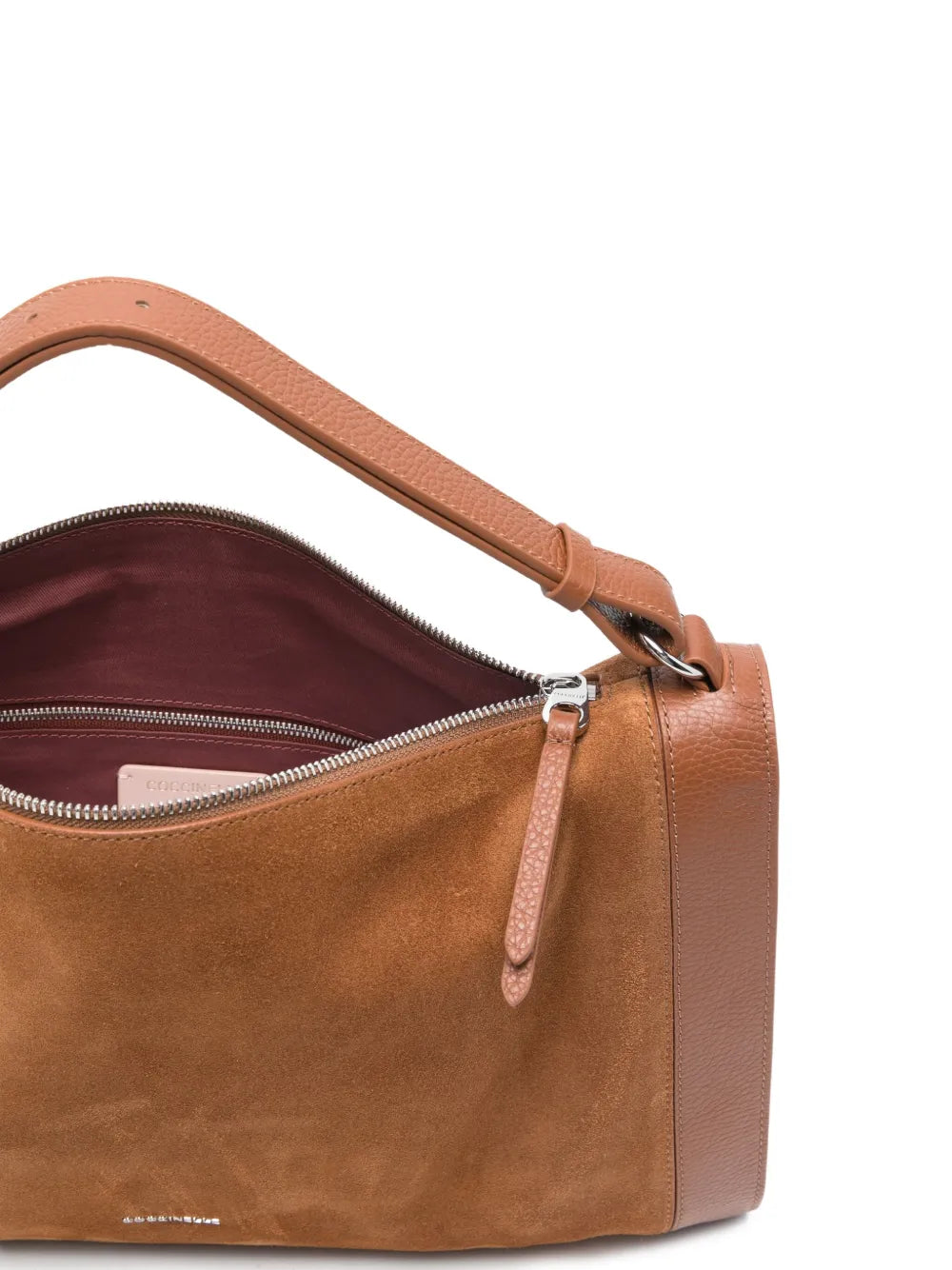 Coccinellesuede shoulder bag