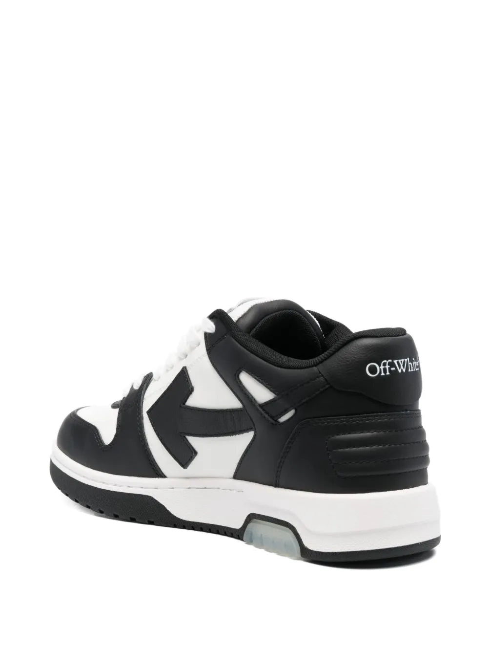 Off-White Out Of Office Arrow-Detail Leather Low-Top Sneakers