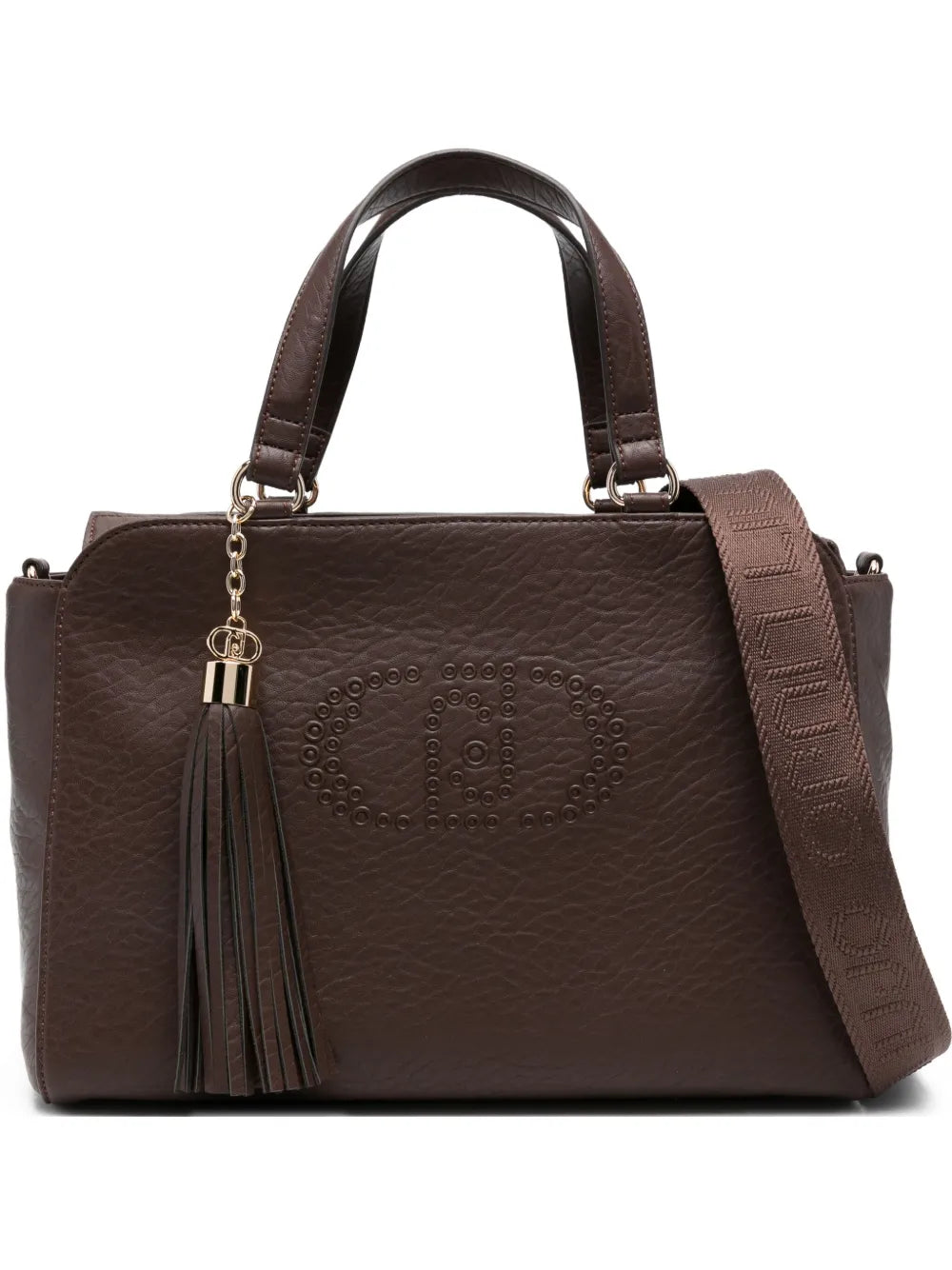 LIU JOtassel-embellished tote bag